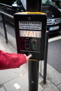 Sharing the road with pedestrians