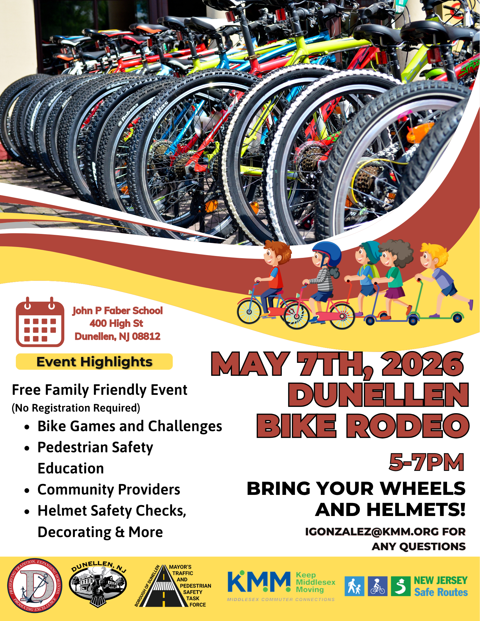 Dunellen Bike Rodeo – Keep Middlesex Moving